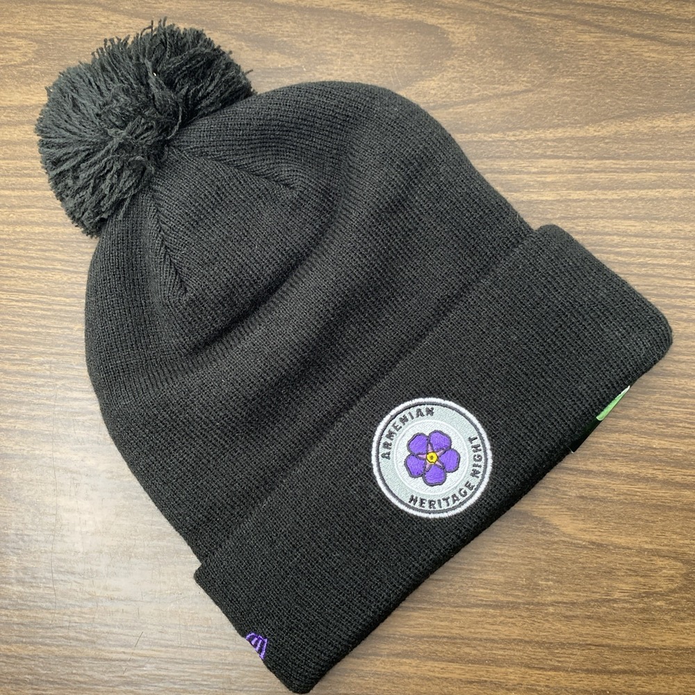New Era Los Angeles Kings Armenian Heritage Night Black Beanie Hat NHL